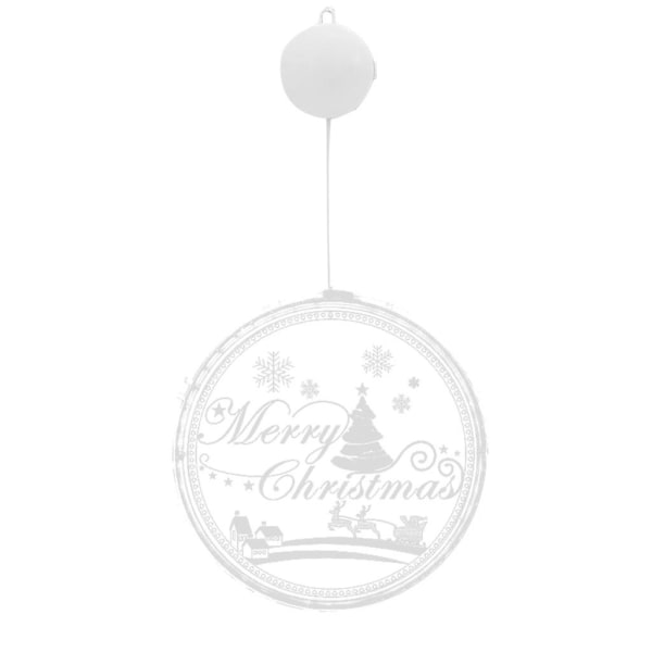 Julen 2023 gaveideer Udsalg julepynt lys Led lys op Hvide plastikbogstaver hængende