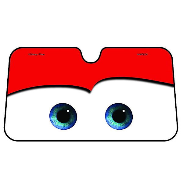 Uppvärmd vindrutesolskydd för bilruta Vindruteskydd Solskydd Auto Solskydd Bilskydd Bilsolskydd (röd)
