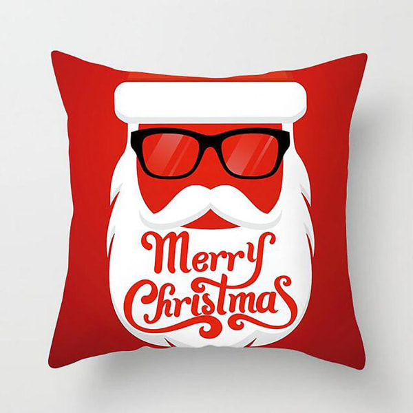 Juledekor Promo Juleputetrekk Glitter Polyester Sofa Pynteputetrekk Hjem Dekor 1 stk