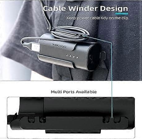 DJI Goggles 2/FPV Goggles V2 Batteriholder Batteritilbehør, Batteriboks Krog Bagsideclips til DJI Avata Drone Goggles 2/FPV Goggles V2