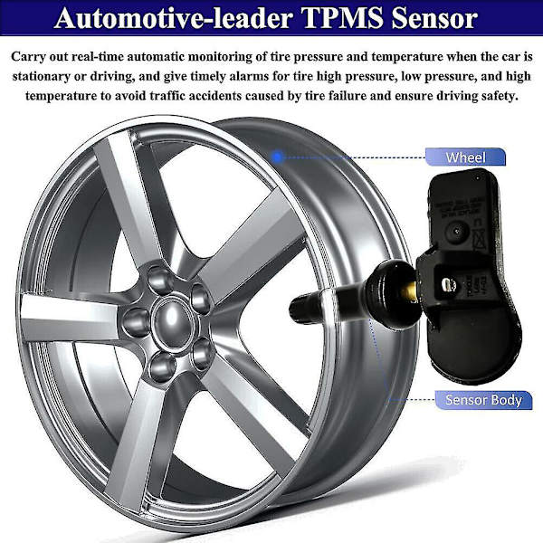 TPMS Däcktrycksövervakning Sensor 103460200A för Tesla Model 3 2017-2027 Model S 2014-2019 Model X 2015-2022