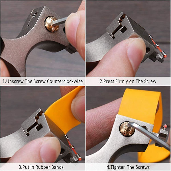 12 stk Gummibånd for Slingshot Utvidede Flat Slingshot Bånd Elastikker for Jakt