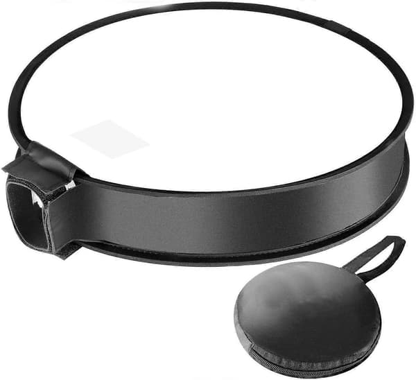 40 cm rund universal bærbar Speedlight Softbox Flash Diffuser On-Top Soft Box til kamera, hvid