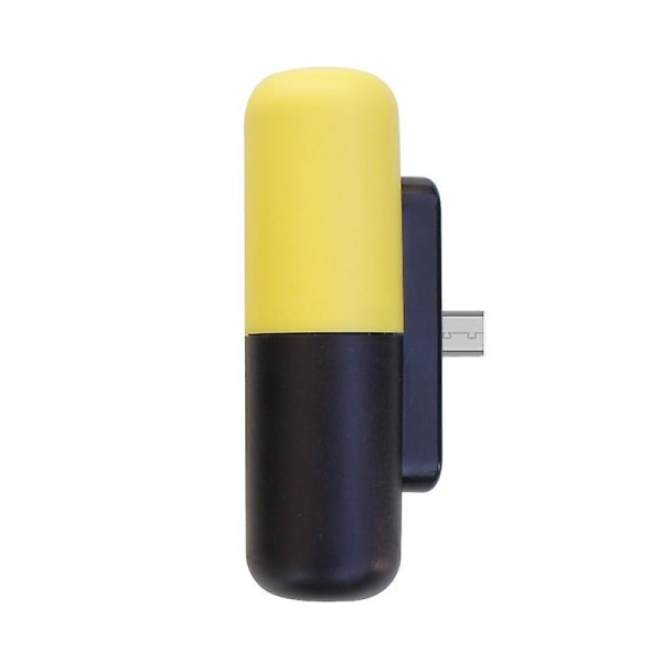 Kapseli Power Bank Erittäin ohut Mini Kompakti Langaton Kannettava Android 2000mAh