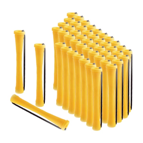 Kolde Permanentruller til Hår Varmefrit Ruller Styling Frisørværktøj 50Pcs 0.7cm