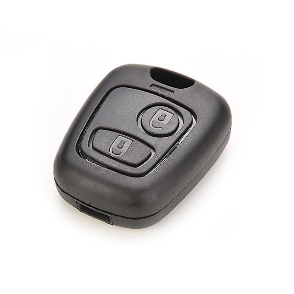Sinknap 2-knapps fjärrnyckelskal för Peugeot 106 107 206 207 307 406