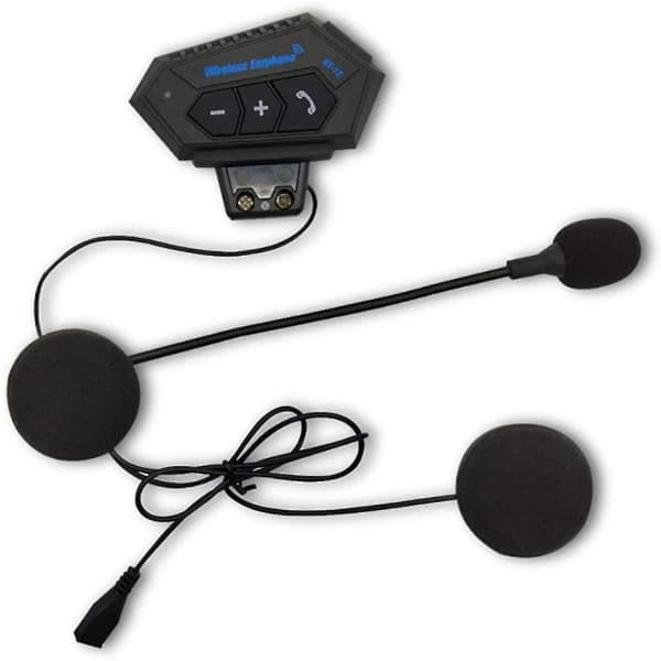 Bluetooth-headset, BT12 motorsykkel walkie-talkie, kommunikasjonssystem Bluetooth 5.0