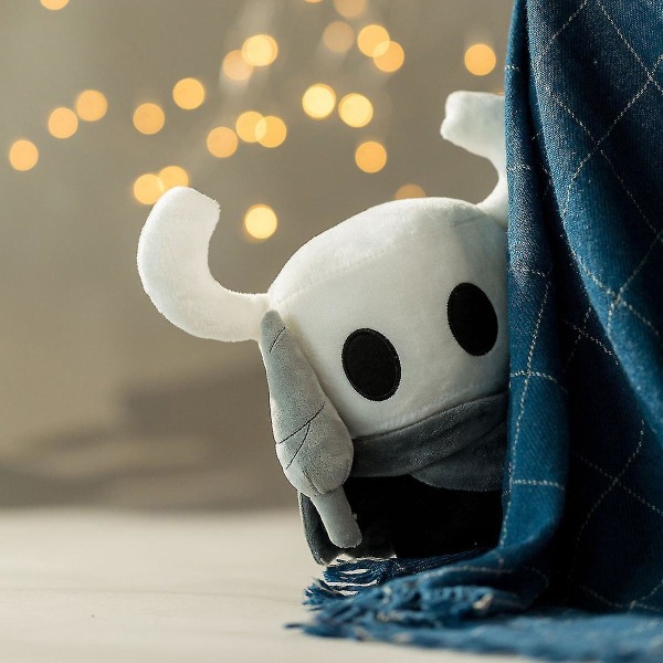 30 cm Nye Hollow Knight Plysjleker På lager Figur Ghost Plysj Ghost Grimm Master Kosedyr Dukke For Barn Leketøy Bursdagsgave