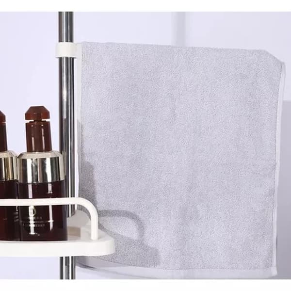 Shower Shelf Corner Adjustable / Bathroom Shelf - 4 Shelf Spaces