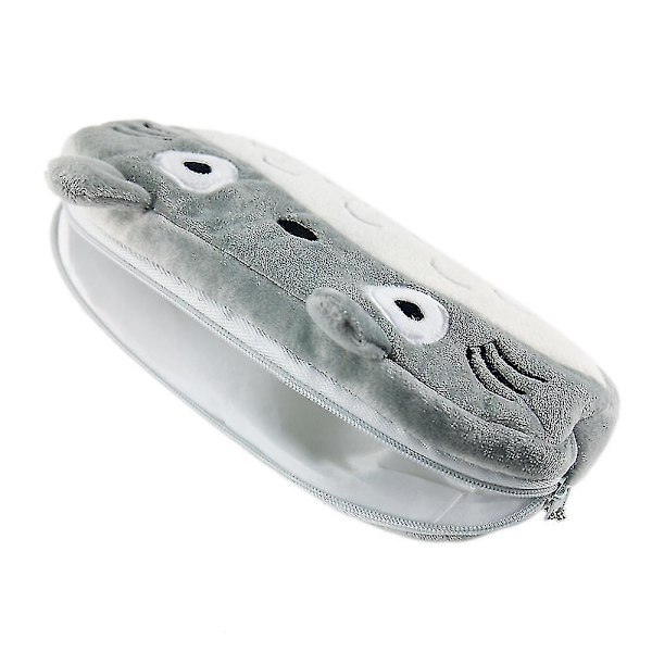 Söpö pehmoinen Totoro-kissa kynä kynäpussi kosmetiikkapussi lompakko paperitavarat vetoketjupussit