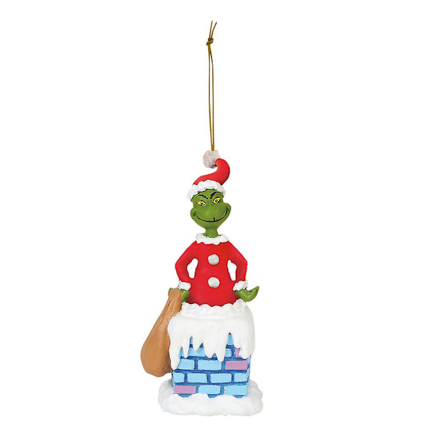 Hyvää Joulua The Grinch Koriste Joulukuusi Riippuva Riipus Sarjakuva Nukke Koti Auto Koriste D