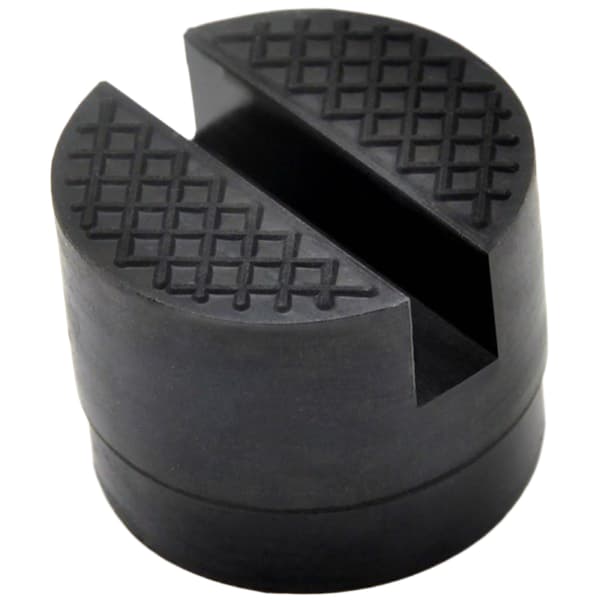 Bil Gummi Jack Pad Ramskydd Adapter Jacking Pinch Weld Svart