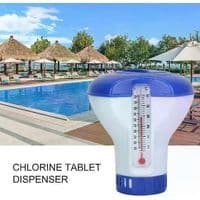 Klor- och bromtabletter, flytande dispenser, tillbehör för spa, jacuzzis och pooler