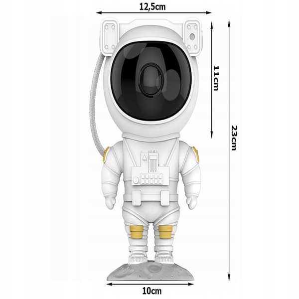 Galaxy Lamp Astronaut - Star Projector with LED and Remote Control
