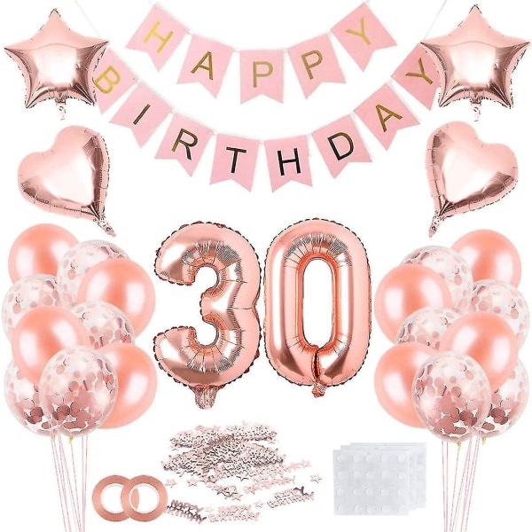 Dww-30 syntymäpäivä, 30 syntymäpäiväkoristeet, 30 ilmapallokoristeet, 30 ilmapallot, 30-vuotissyntymäpäiväkoristeet, 30 syntymäpäivätyttö, 30 syntymäpäivänainen, 30 syntymäpäivä