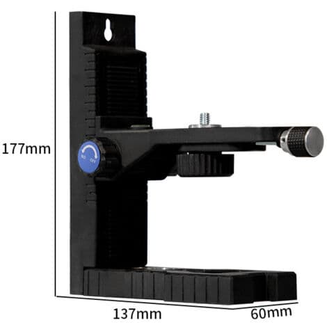 Universal Multifunktionel Magnetisk Laser Vægmontering, 1/4\" Vægmontering