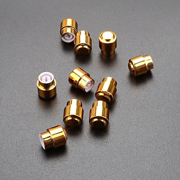 10 stk. Plast Elektrisk Guitar Pickup Switch Tip Hætte Knap Til Tele Dele Gold