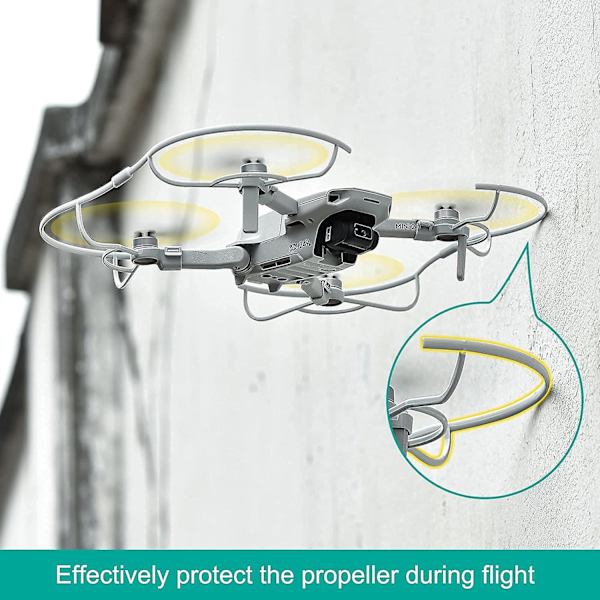 Mini 2 SE Propellbeskyttelse for DJI Drone Propell, Sikkerhetstilbehør for DJI Mini 2 SE/Mini 2/ Mini SE/Mavic Mini Propeller Beskytter Drone Tilbehør
