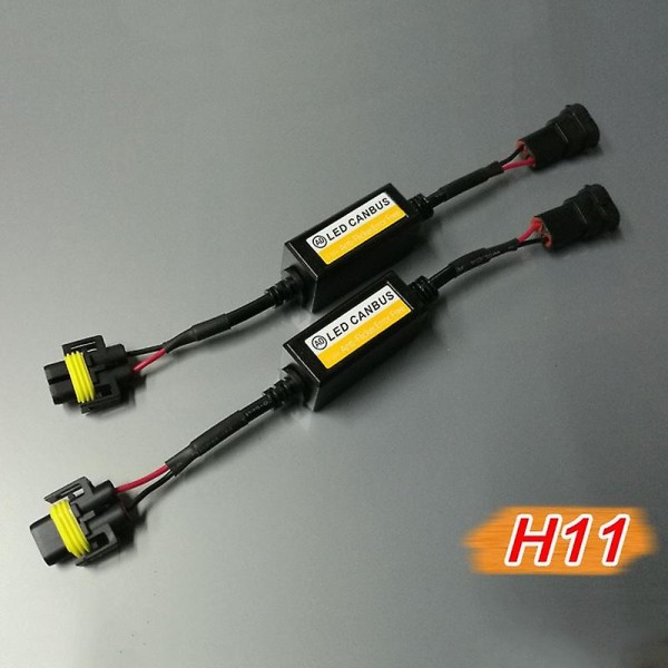 1 stk H7 Led Canbus Dekoder Bil Forlygter Fejlfri Modstand Til Suv Tåge color4