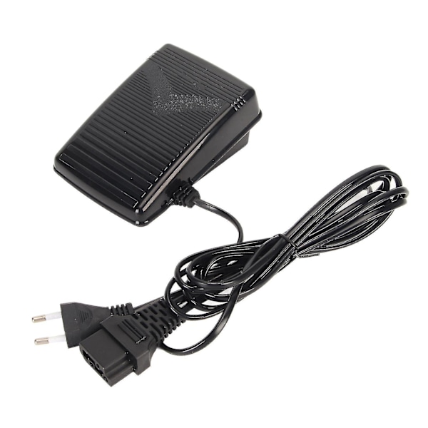 Symaskin Fotpedal Sklisikker Symaksinpedal Med 2 Meter Kabel For Husholdning EU-Plugg 220v
