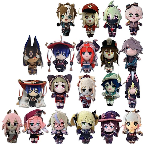 20 cm Genshiy Kaveh -pehmolelu, Genshiy-pehmolelu täytetty anime-pehmonukke lapsille
