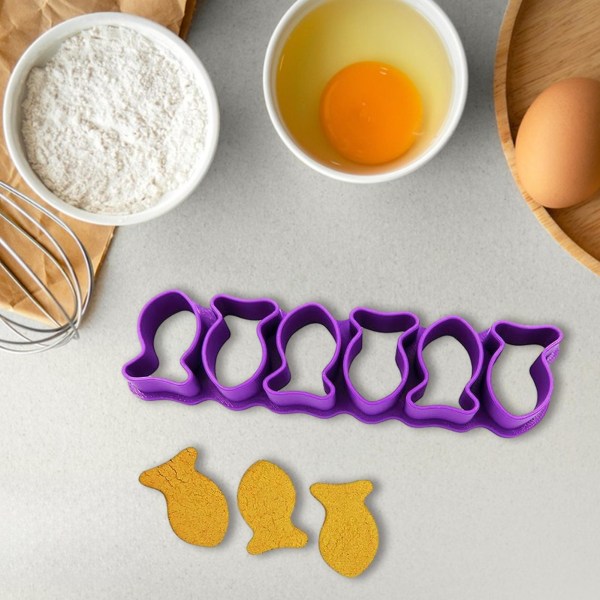 1 Set Kakform Fiskform Kakmått Hållbar Non-stick Bakform för Fondant Choklad Sockerlera