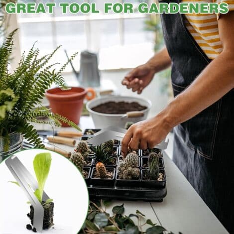 Transplanteringsklämmor för plantor (2-pack)