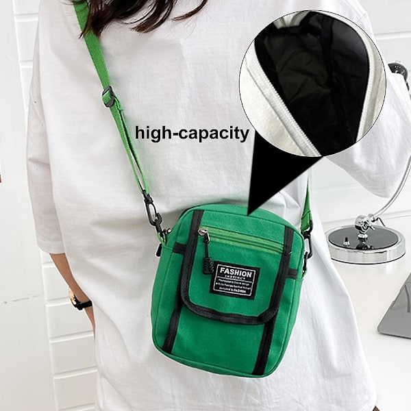 Fashion Crossbody Väska för Kvinnor, Liten Lättviktig med Justerbar Axelrem