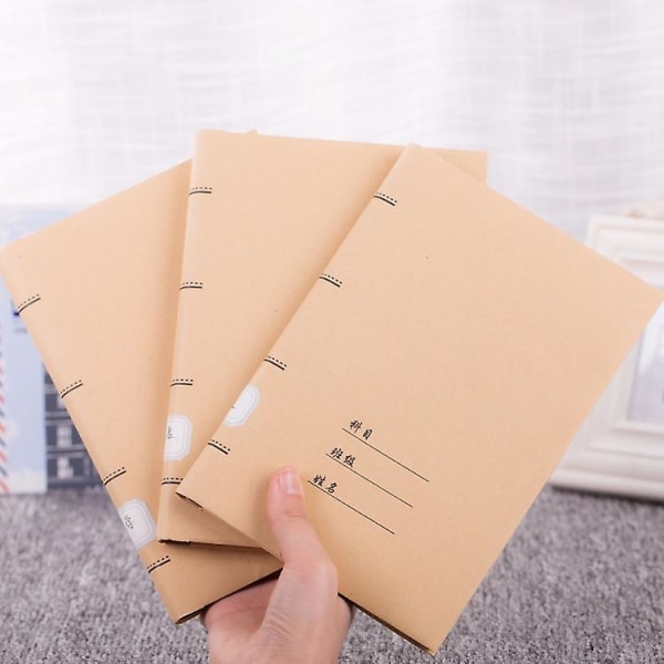 Kraft papir bokomslag 32k bokbeskyttelse fortykket kraftpapir bokomslag
