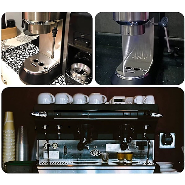 Dampstangs for Delonghi EC680/ec685, Rancilio kaffemaskin, oppgradering med ekstra 3-hulls spiss