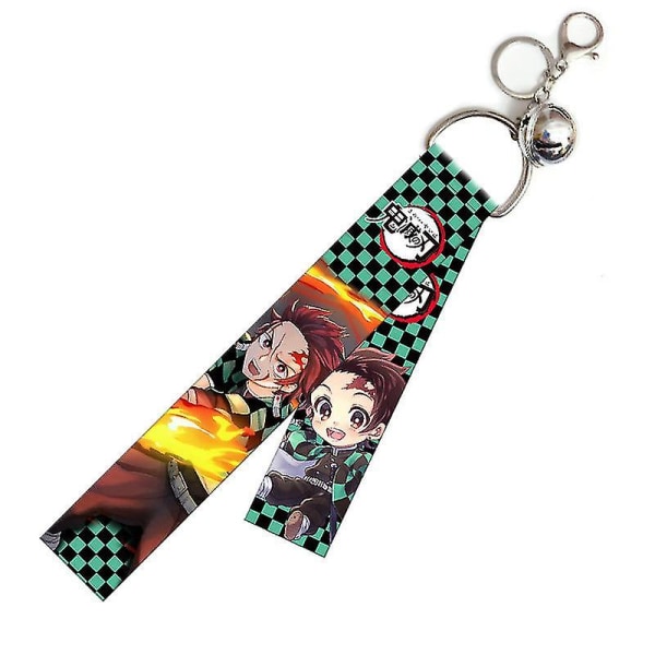 Demon Slayer: Kimetsu No Yaiba Avaimenperä Ribbon Avaimenperät Cosplay Lany