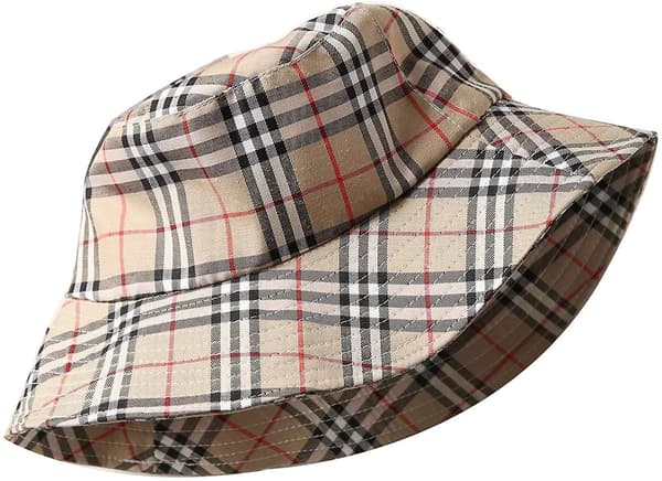 Flat Top Andas bomullsmössa Unisex plädkantad cap Utomhusfiske Jakthinkhatt (khaki)