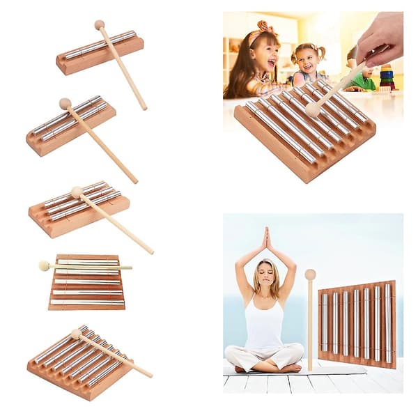 Energy Chime Meditation Chimes Käsikellot Puiset Lyömäsoittimet Chime Instruments Style E