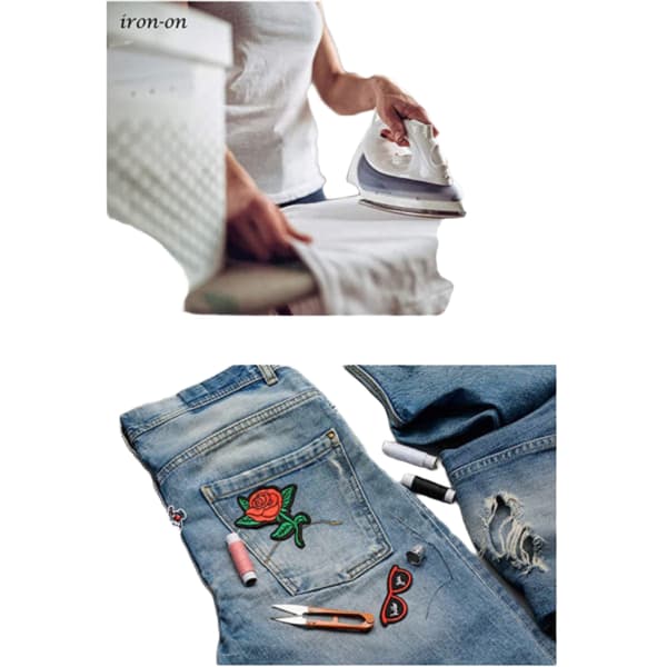 60 Tilfeldig Blandede Broderte Stryke-på-Lapper, Kompatible med Ulike Merker[JUN]