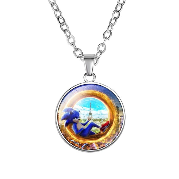 Kids Sonic The Hedgehog Pendant Gaveeske Bursdagsbarn D