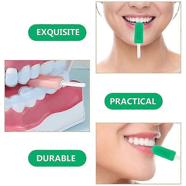 8 stk. Aligner Chewies Tyggepinde Ispindeformede Chewies Ortodontiske Chewies 5X1.3CM