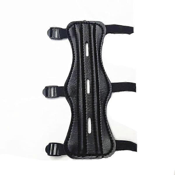 Rak dragbåge förtjockat armskydd och fingerskydd (2 delar)