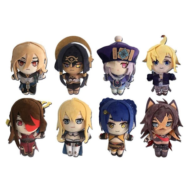20 cm Genshiy Kaveh Plysch, Genshiy Plysch Fylld Anime Plyschdocka För Barn