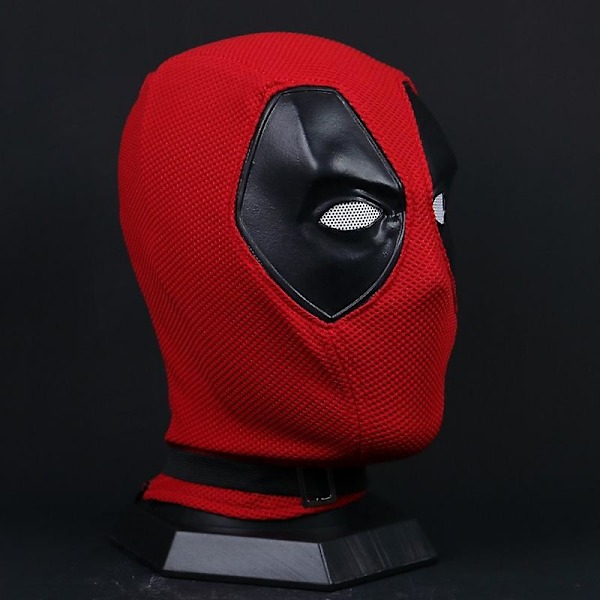 Deadpool Wade Winston Wilson Cosplay Nylon-naamio Pääpanta Neulotu Cotton Mesh Kypärä Halloween-juhliin Karnevaaliasu Props