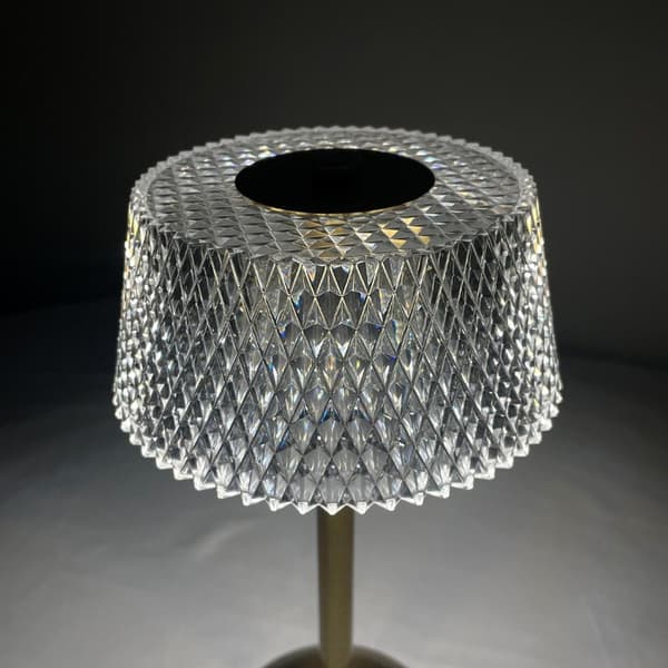 LED Night Light with USB Cable, Touch Control Sensor for Stepless Dimming, Retro Decorative Mood Lighting.
