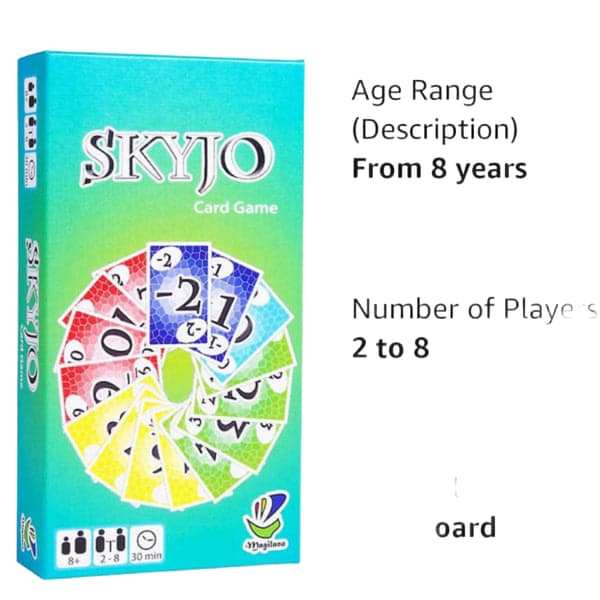 Skyjo-korttipeli Magilanolta - Hauska seurapeli aikuisille [JUN]