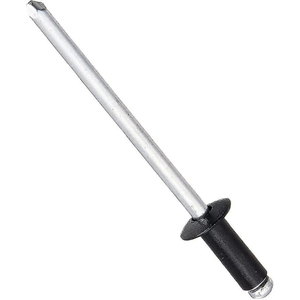 Musta niitti 120 kpl Sokeat niitit niitit laatikolla Alumiini niitit Pop niitit Pop niitit valikoima avoimet pyöreät niitit alumiiniset sokeat niitit kupupää