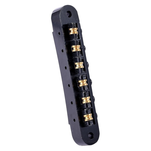 Dww-gitar Tune-o-matic Roller Saddle Bridge Erstatningsdel kompatibel med Gibson Les Paul Lp Sg Style 6-strengs elektrisk gitar