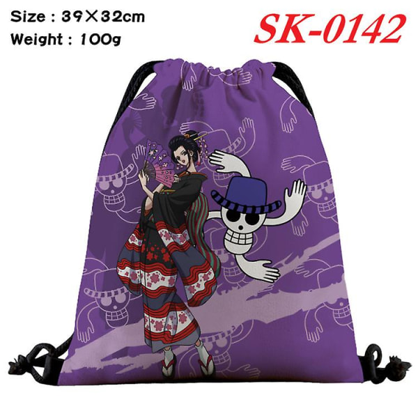 One Piece Luffy Chopper One Piece Onepiece Cartoon Perifer Anime Pocket Opbevaring Shopping Rygsæk SK-0142