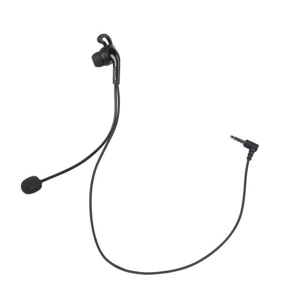 Ejeas Referee Headset, In-ear hovedtelefon med mikrofonudskiftning til V6 Pro/ V6c/ V4 Plus/ V4c Plus/ Fbim intercom