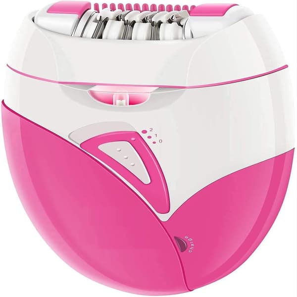 Elektrisk hårfjerner til kvinder med LED-lys - Trådløs epilator til ben, arme og ansigt