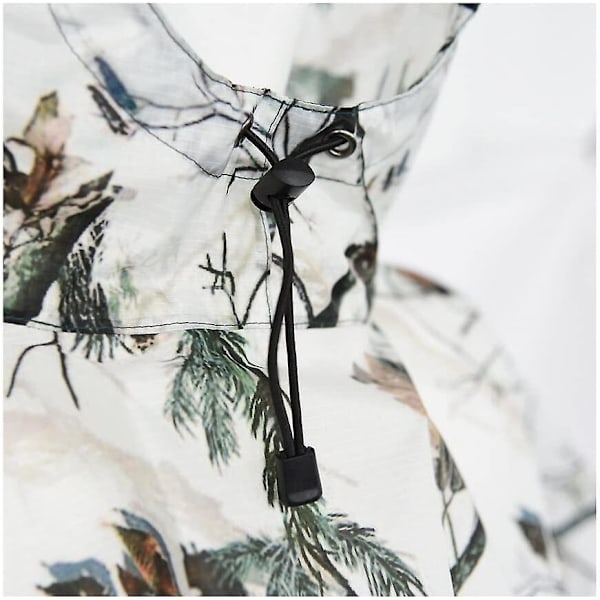 3-i-1 Vattentät Camo Snöhuvad Regnkläder + Snö Camo Leggings Gaiters För Skidåkning