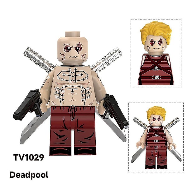 8-pak Marvel Superhelte Minifigurer Samlede Mini Byggeklodser Spider-man 2 Spilfigurer Legetøjssamlinger Model Børn Julegaver