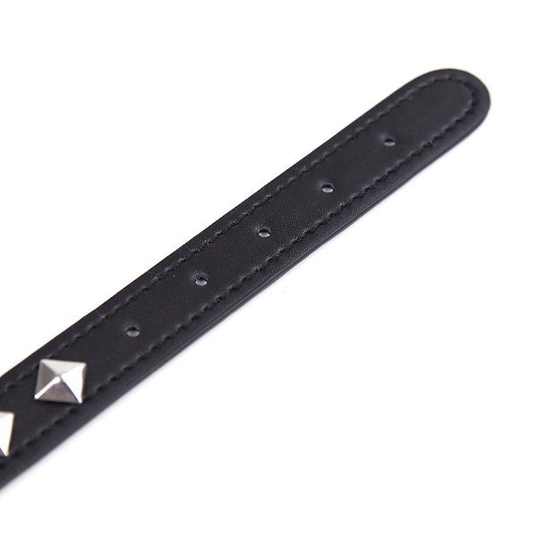 Sexig halsband med hjärta, klocka, järnring, halsband, hundhalsband, dekoration