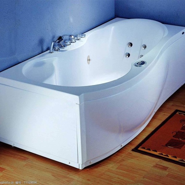 Badekar silikoneprop, hvid afløbsprop, højkvalitets afløbsprop i rustfrit stål, velegnet til badekar og swimmingpools